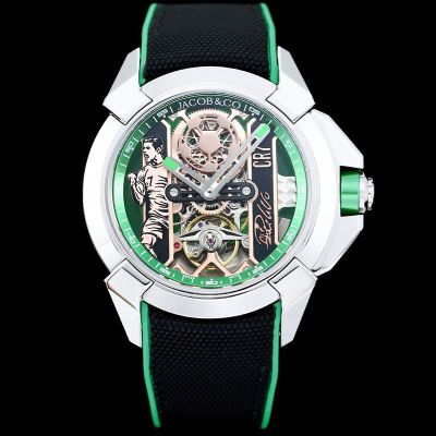 Jcob & Co Factory XCR7 Sliver Steel Case Diameter 44mm Watch